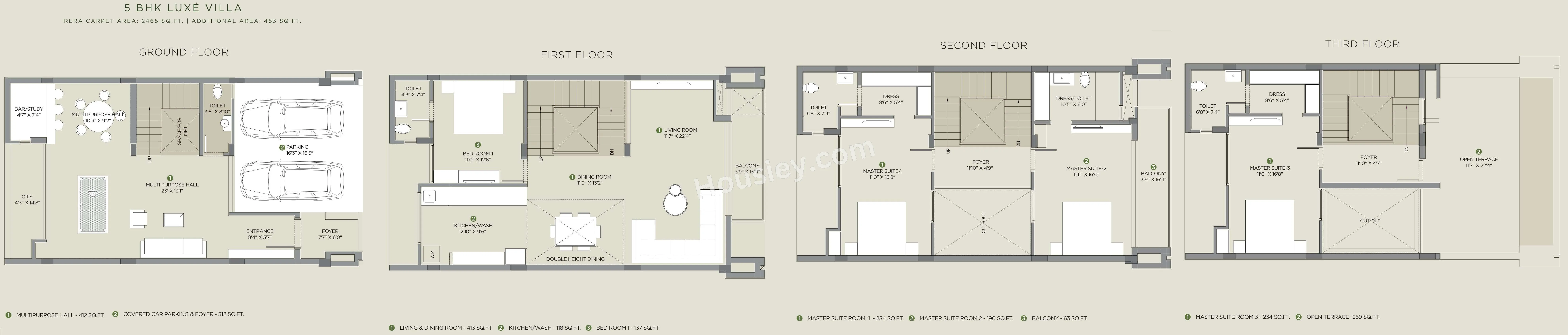 Arvind Forest Trails Floor Plan